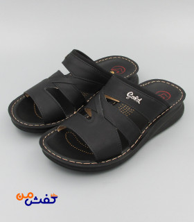 صندل طبی مردانه آیسانا مدل 4054 رنگ مشکی کد 1496