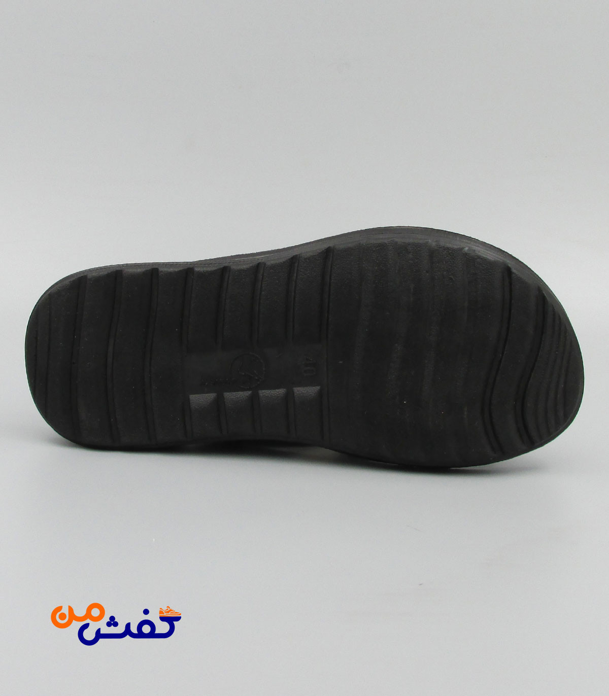 صندل طبی مردانه آیسانا مدل 4054 رنگ مشکی کد 1496