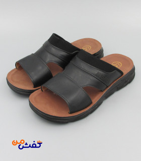 صندل طبی مردانه آیسانا مدل 8001 رنگ مشکی کد 1505