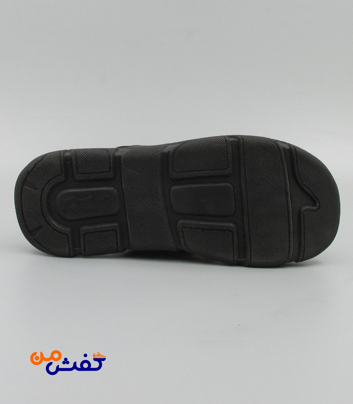 صندل طبی مردانه آیسانا مدل 8001 رنگ مشکی کد 1505