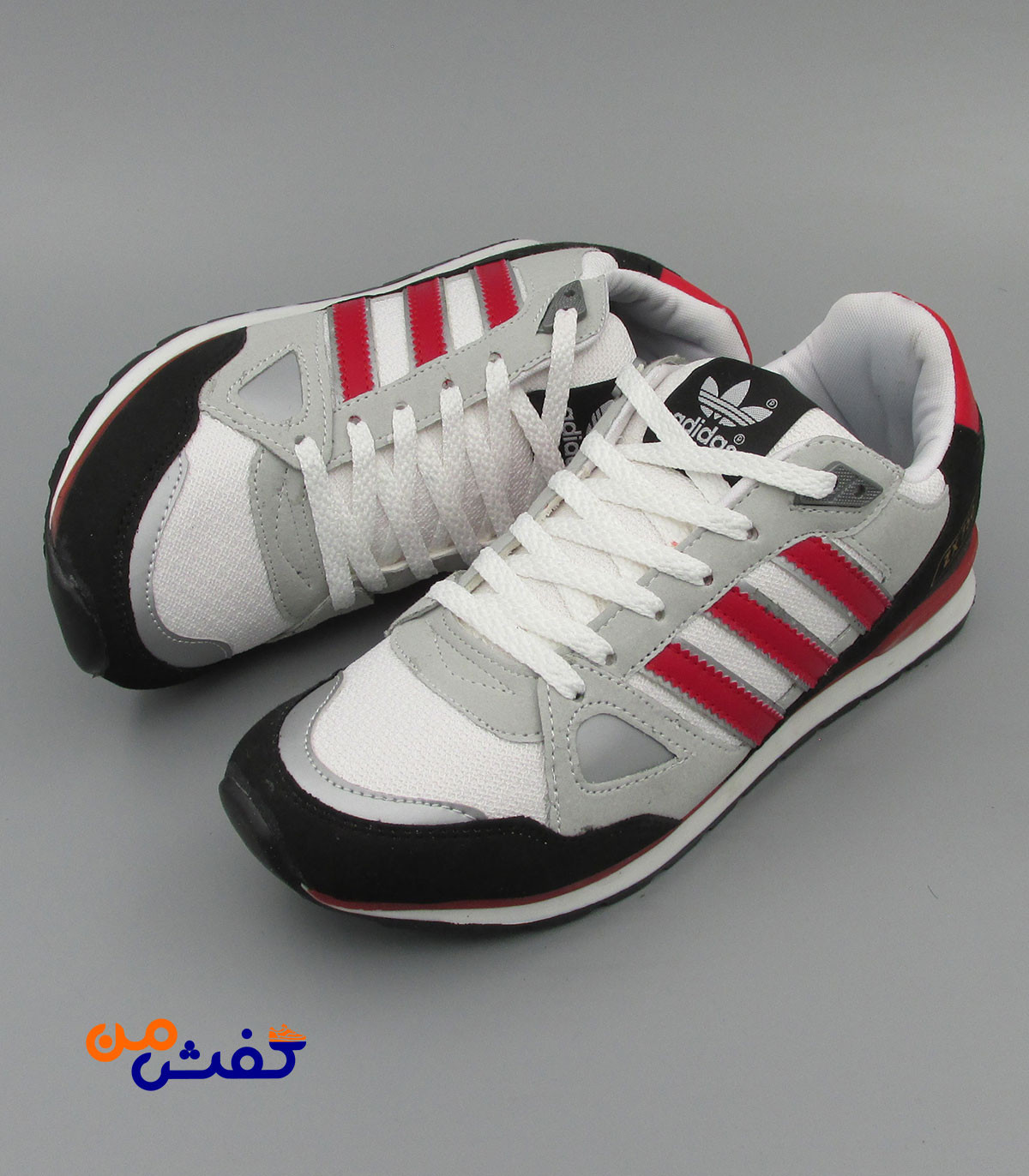 کفش اسپرت مردانه نیوپارسیان مدل ZX750 رنگ طوسی کد 1508