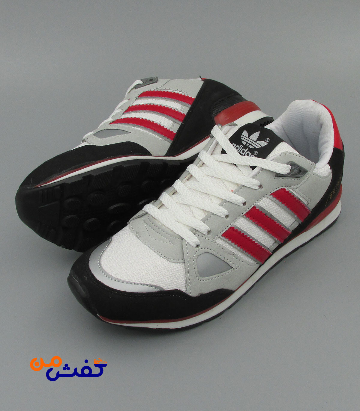 کفش اسپرت مردانه نیوپارسیان مدل ZX750 رنگ طوسی کد 1508