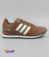 کفش اسپرت مردانه نیوپارسیان مدل ZX750 رنگ قهوه ای کد 1357
