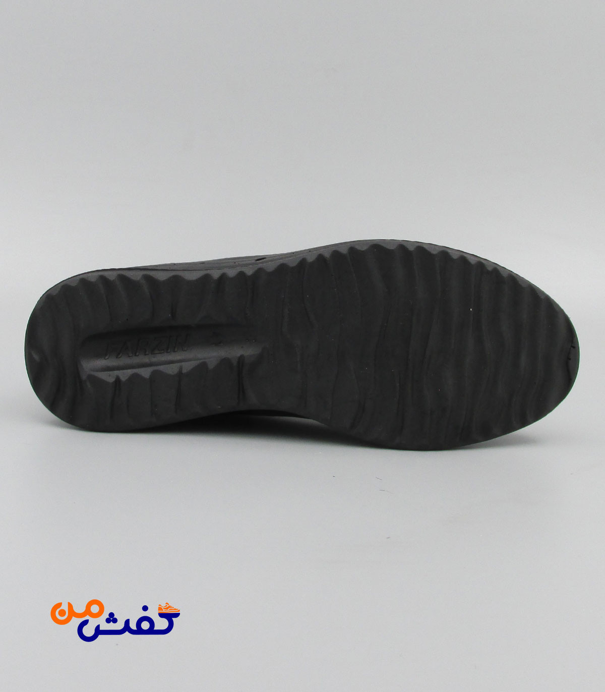 کفش روزمره مردانه فرزین مدل اکو بایوم بندی رنگ مشکی کد 1515