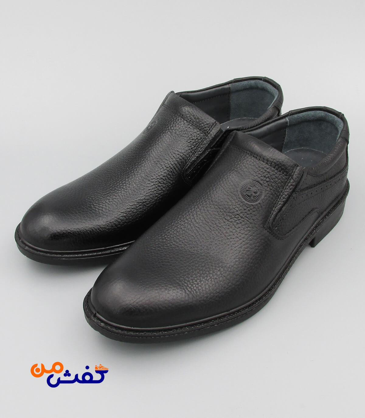 کفش رسمی مردانه رخشی رویال کشی کد 1035