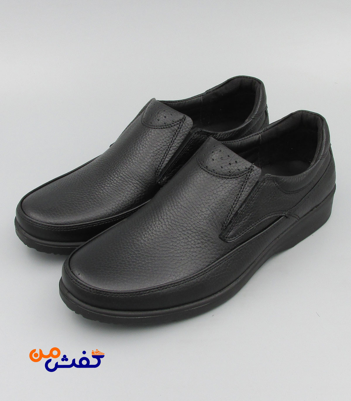 کفش رسمی مردانه آذر مهر مدل پدرام رنگ مشکی کد 1526
