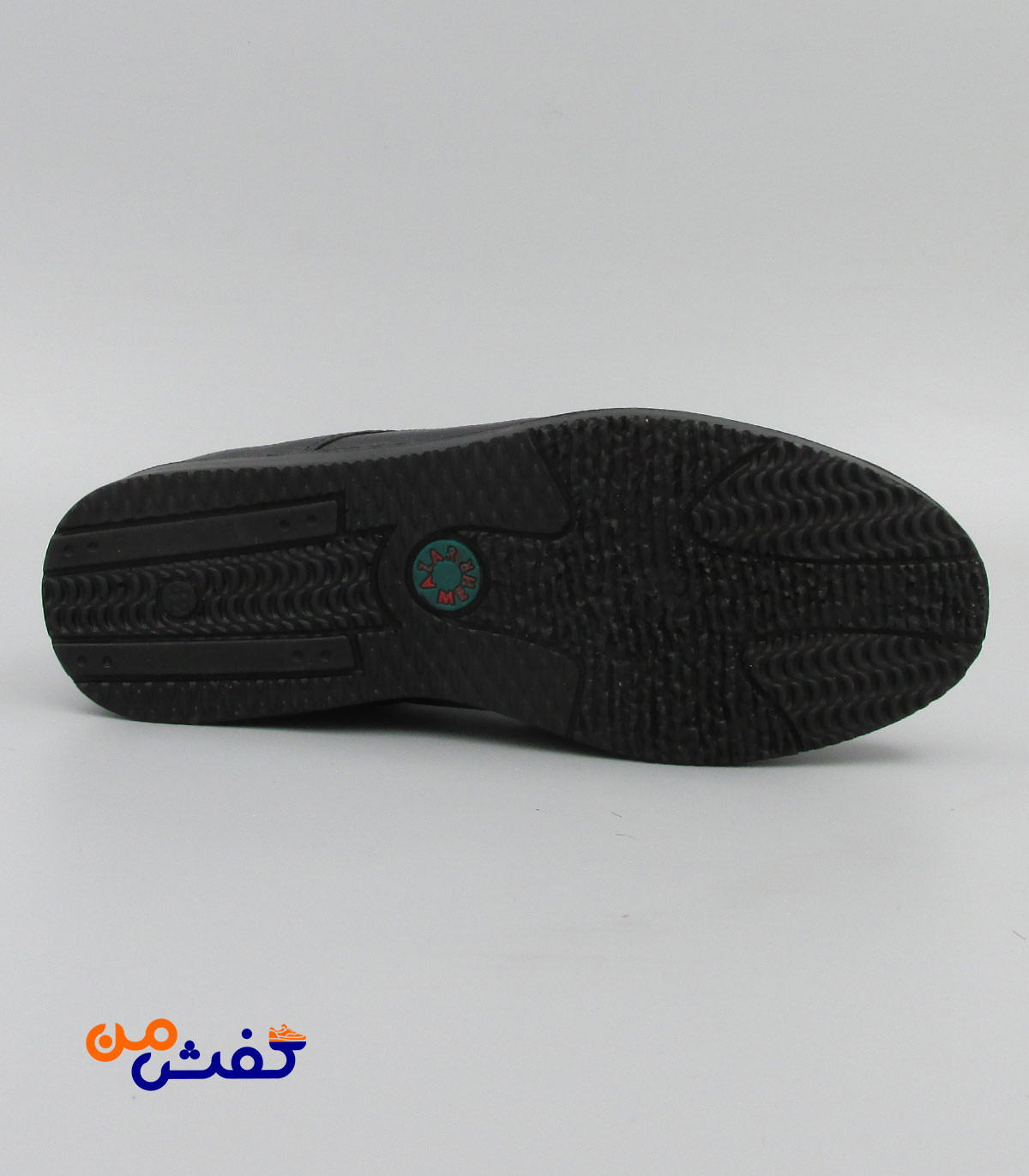 کفش رسمی مردانه آذر مهر مدل پدرام رنگ مشکی کد 1526