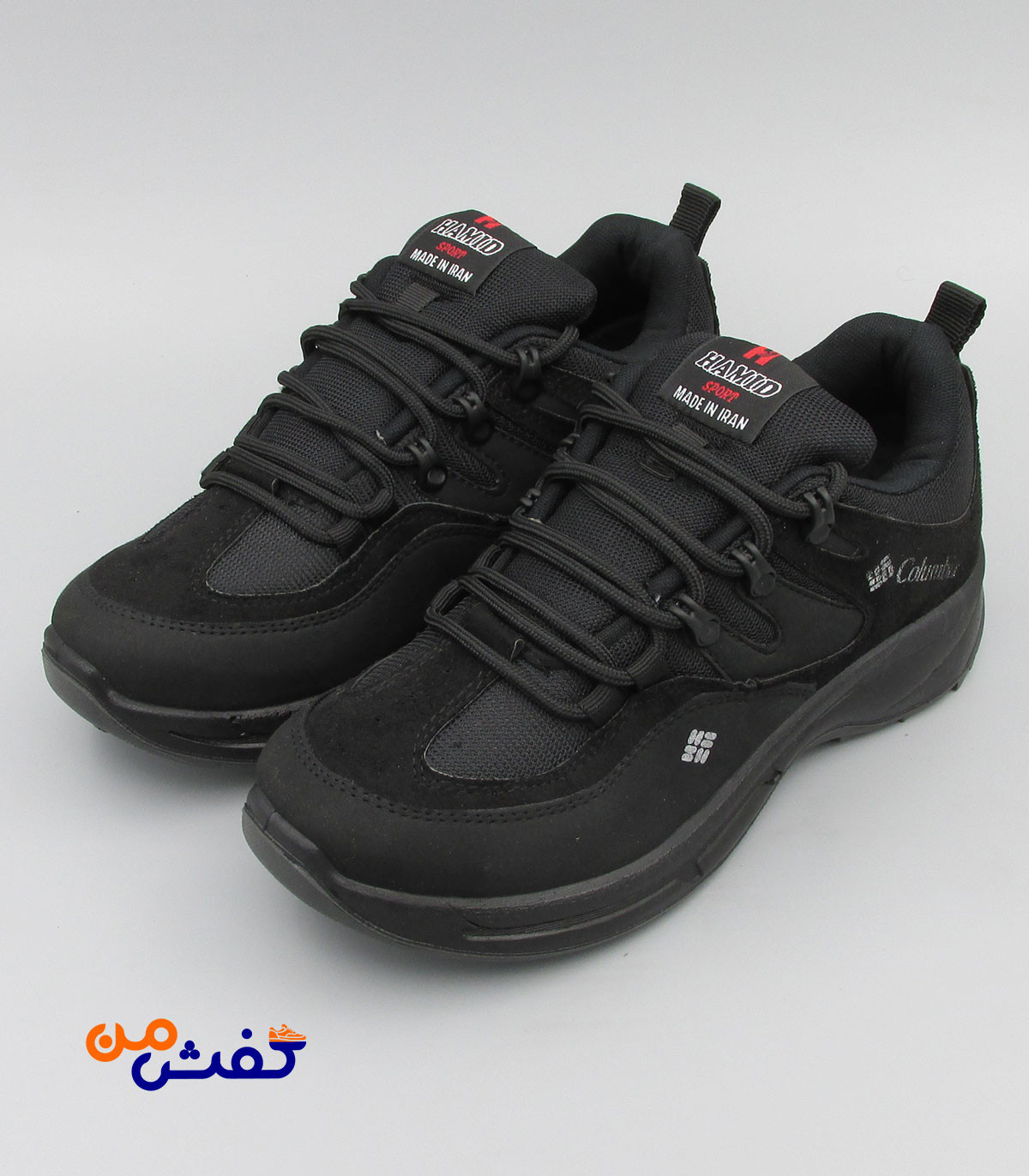 بررسی، قیمت و خرید کفش اسپرت مردانه حمید اسپرت مدل کلمبیا رنگ مشکی کد 1370