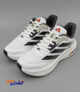 کفش اسپرت مردانه ایکس ال مدل آدیداس رنگ سفید مشکی کد 1549