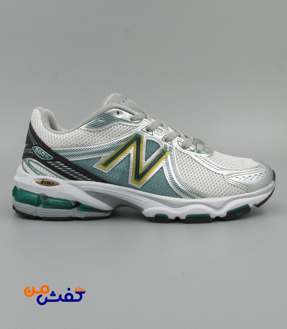 کفش اسپرت مردانه پدیده مدل نیوبالانس 860 رنگ طوسی سبز کد 1565