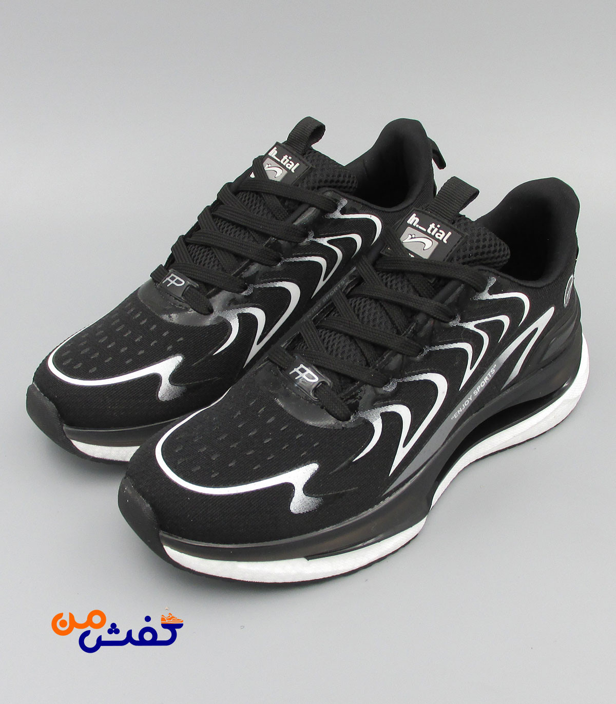 کفش اسپرت مردانه پدیده مدل ویکرز رنگ مشکی کد 1577