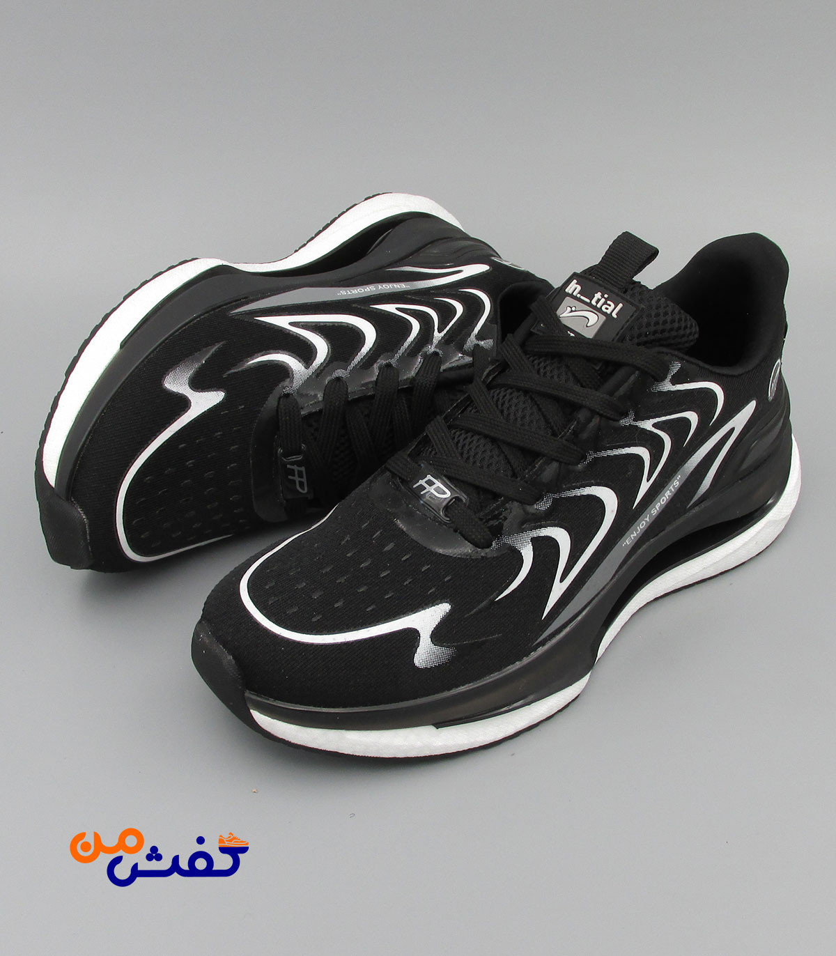 کفش اسپرت مردانه پدیده مدل ویکرز رنگ مشکی کد 1577