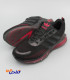 کفش اسپرت مردانه رویا آدیداس کپسولدار رنگ مشکی قرمز کد 1063