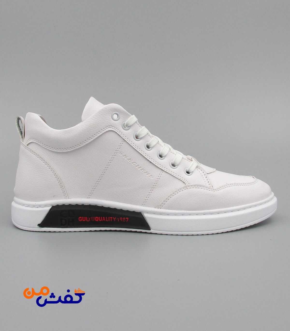 کفش روزمره مردانه آدمک مدل اسکیچرز ساقدار کد 1077