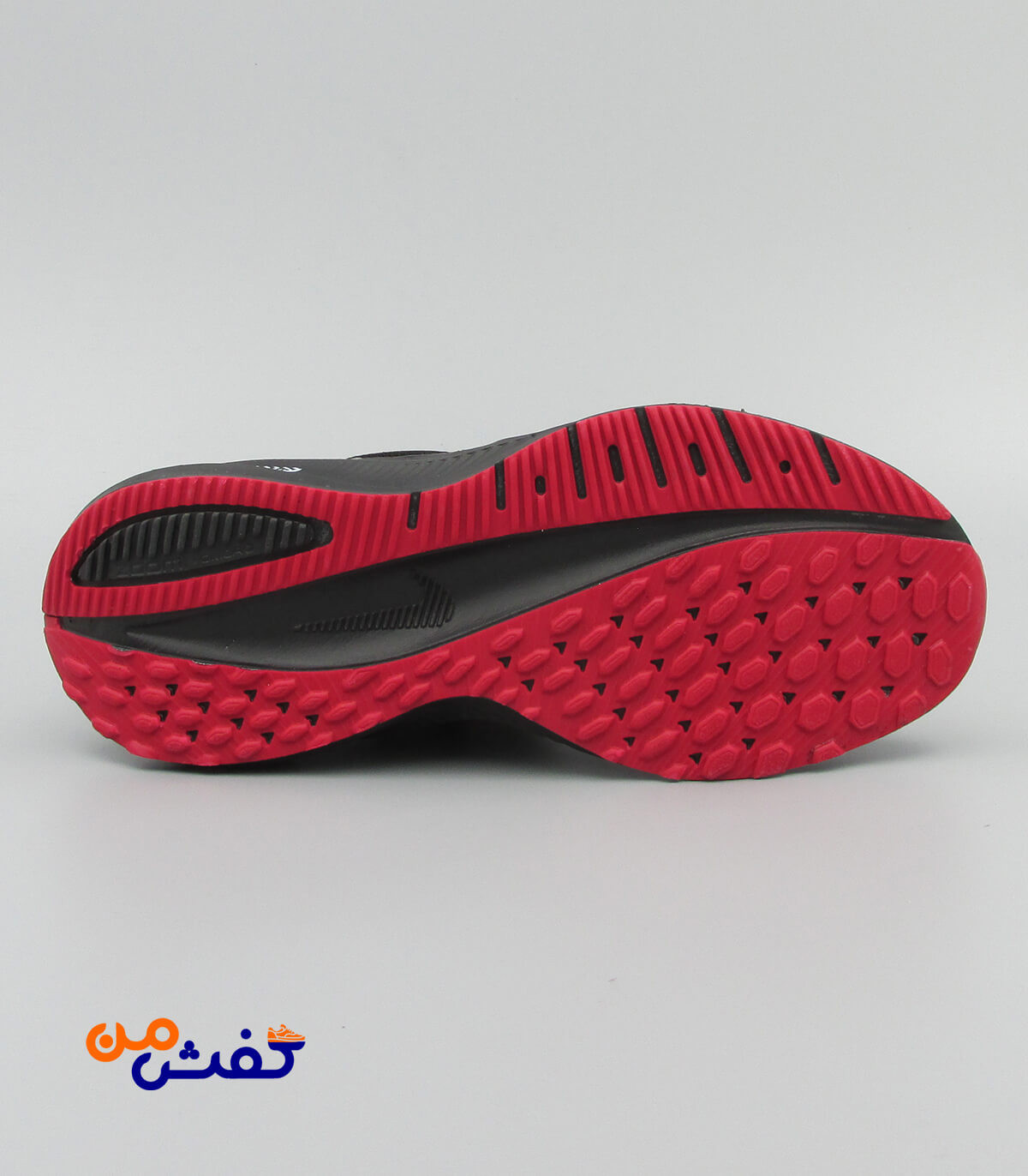 کفش اسپرت مردانه پدیده مدل نایکی رنگ مشکی قرمز کد 1092