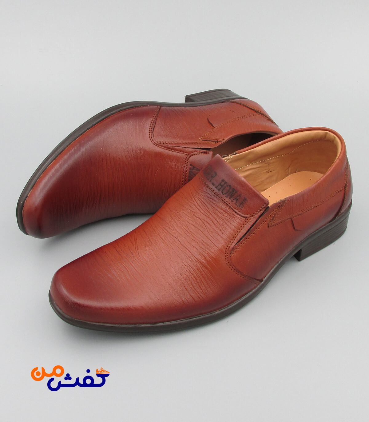 کفش رسمی مردانه آذرهنر مدل 320 کد 1101